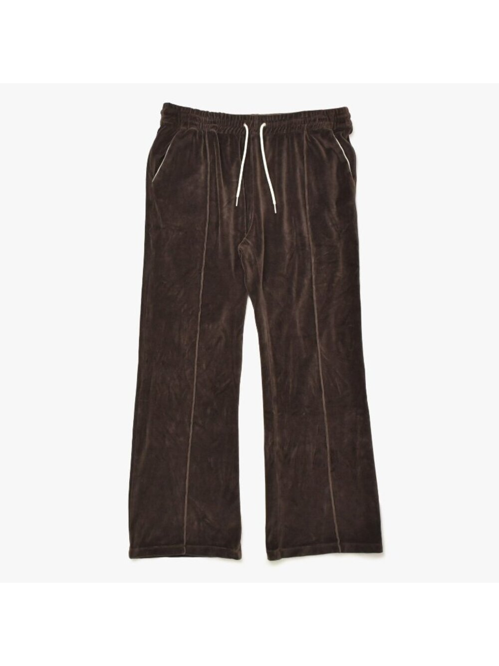Celine Velour Sweatpants Cotton Polyamide Brown XXL Pants
